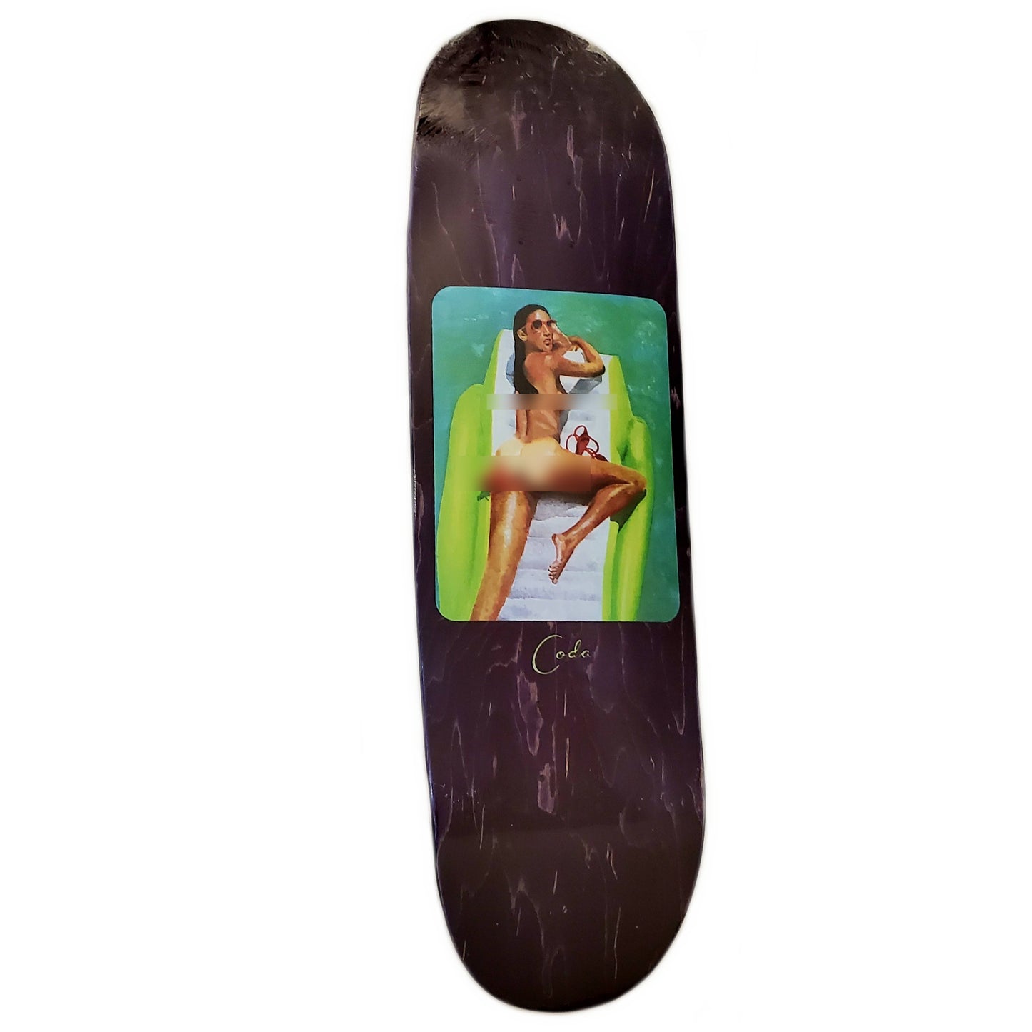 Coda - "Teddie" - Skateboard Deck - 8.7"