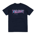 THRASHER - "Vice Logo" - Short Sleeve Shirt - Black w/ Logo
