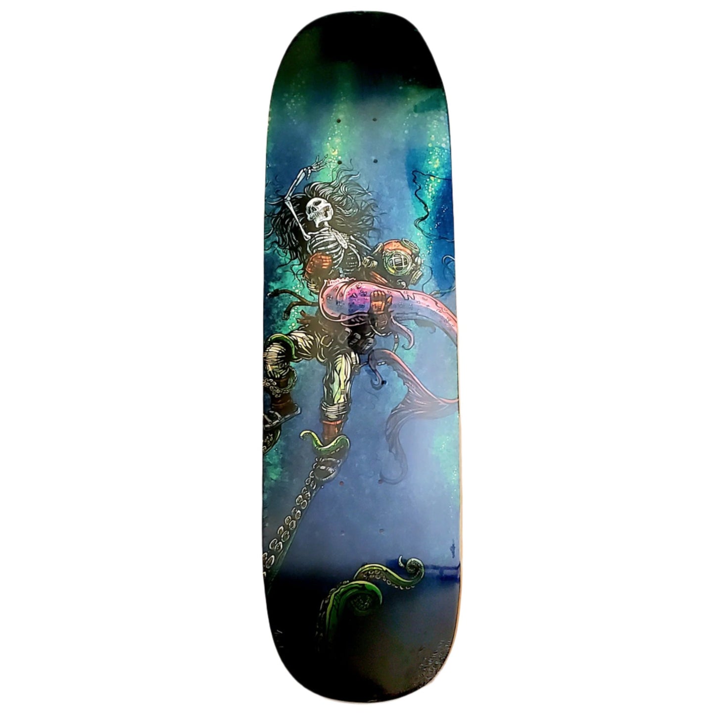 Technê - "Catch or Release" - Skateboard Deck - 8.625"