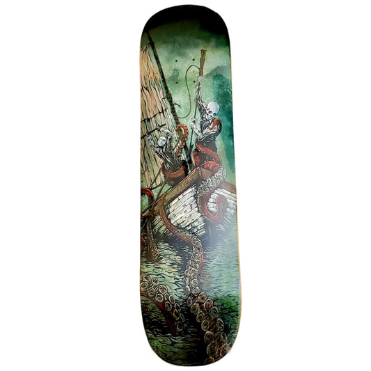 Technê - "The Hunters Become The Hunted" - Skateboard Deck - 8.75"