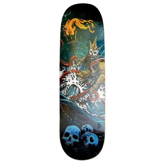 Technê - "Treacherous Waters" - Skateboard Deck - 9.0"