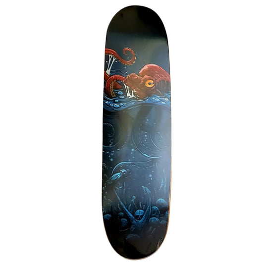 Technê - "What Lies Beneath" - Skateboard Deck - 8.875"