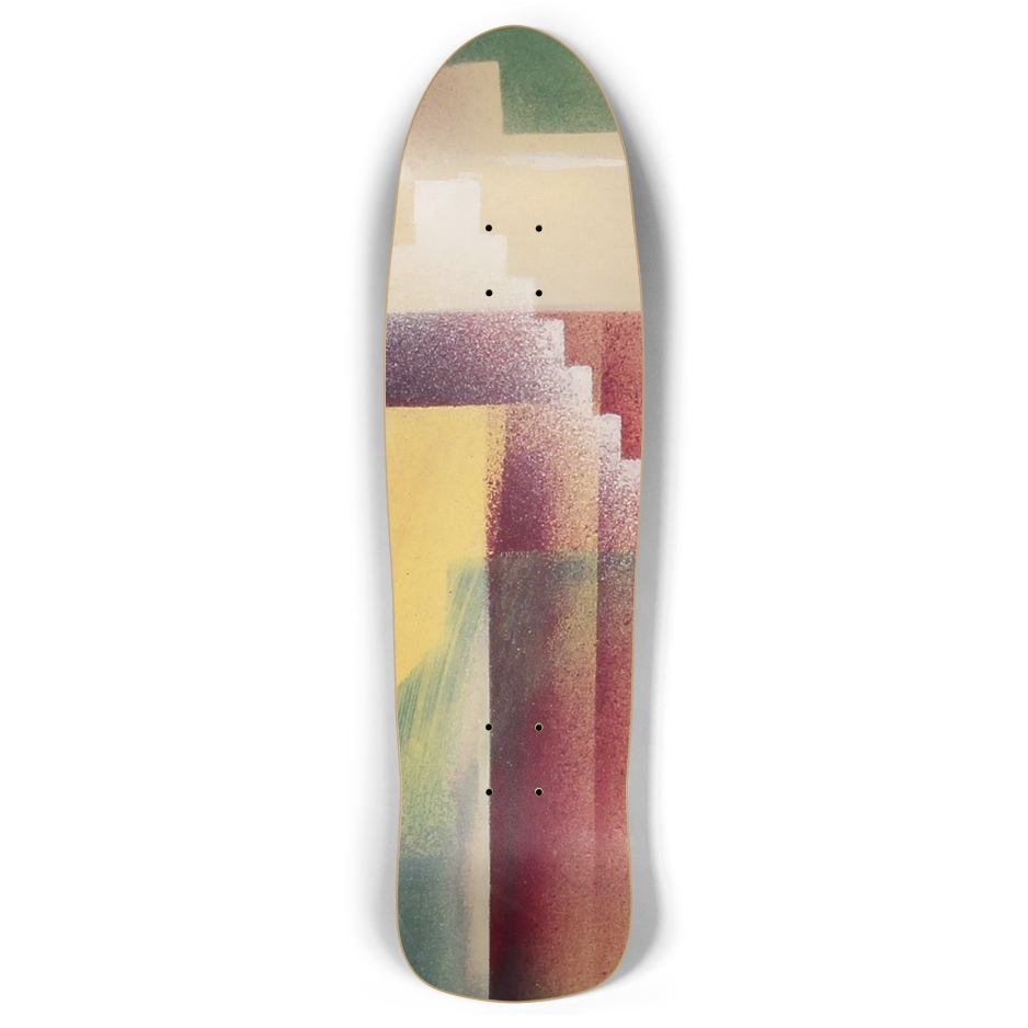 Art on Deck "Pyramid" 8.25" Skateboard Deck