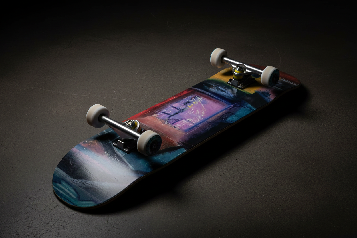 Complete Skateboard Assembled
