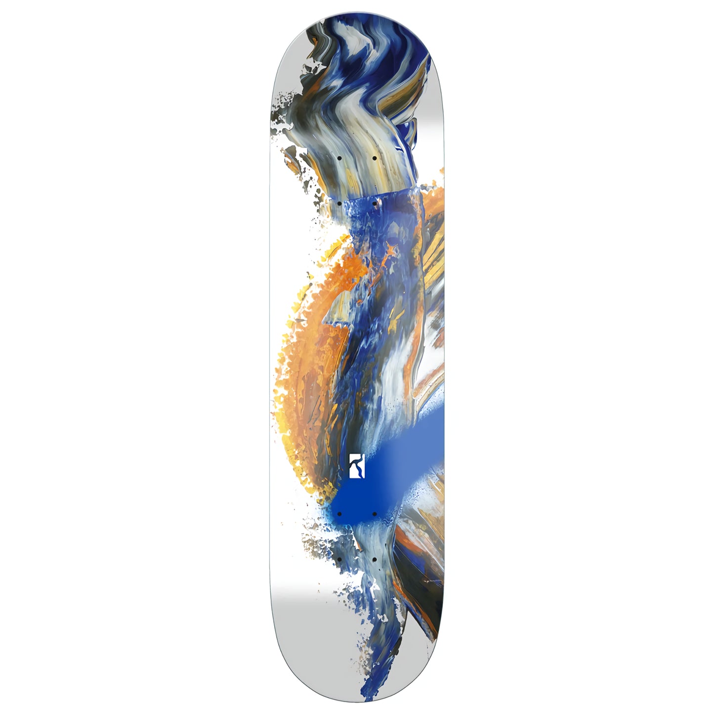 Poetic Collective - "Spray Wave Left" - Skateboard Deck - 8.0"