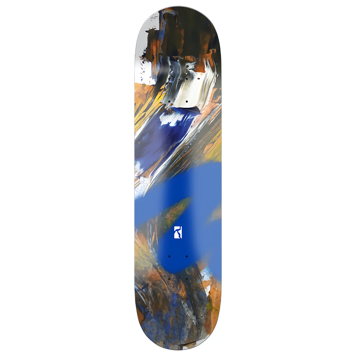 Poetic Collective - "Spray Wave Middle" - Skateboard Deck - 8.25"