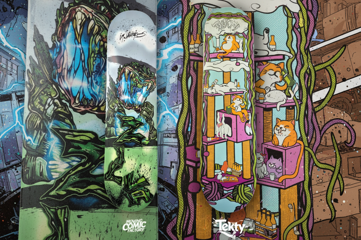 Zilla and Cat Scratcher Banner