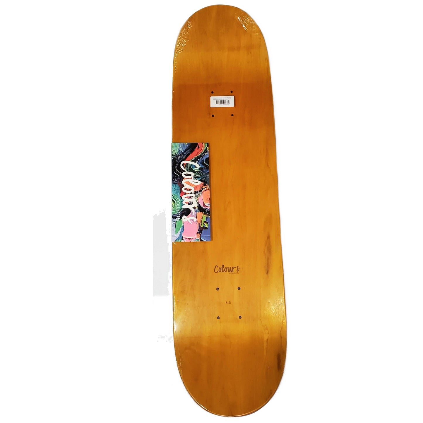 Colours Collectiv - "Grunge Logo" - Skateboard Deck - 8.5"