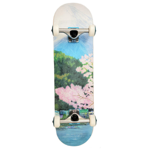 Pâle x Maude Lefebvre - "Mount Fuji" - Custom Complete Skateboard - 8.5"