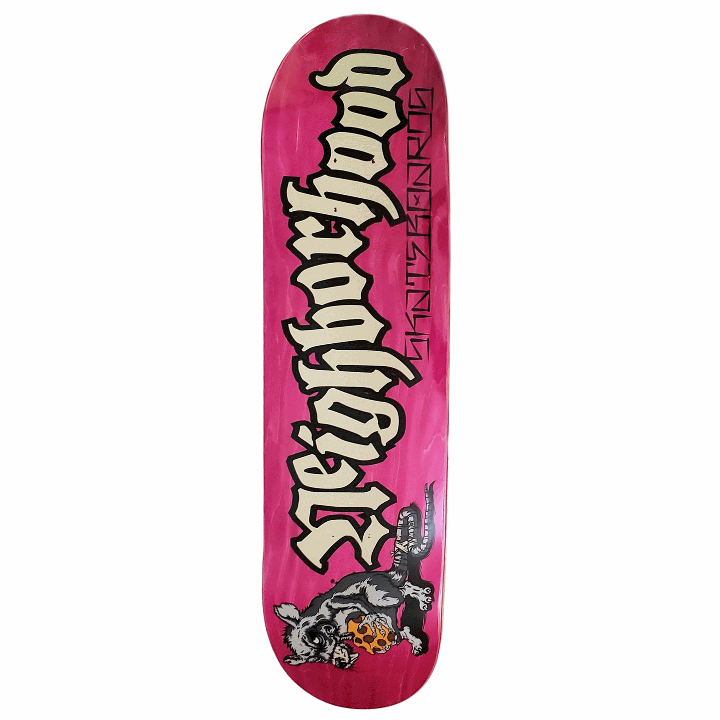 Neighborhood - "Pizza Rat" - Skateboard Deck - 8.25"