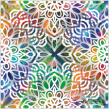 Art on Deck (AOD) x Sandy Richter - "Mandala" - Skateboard Deck - 8.0"
