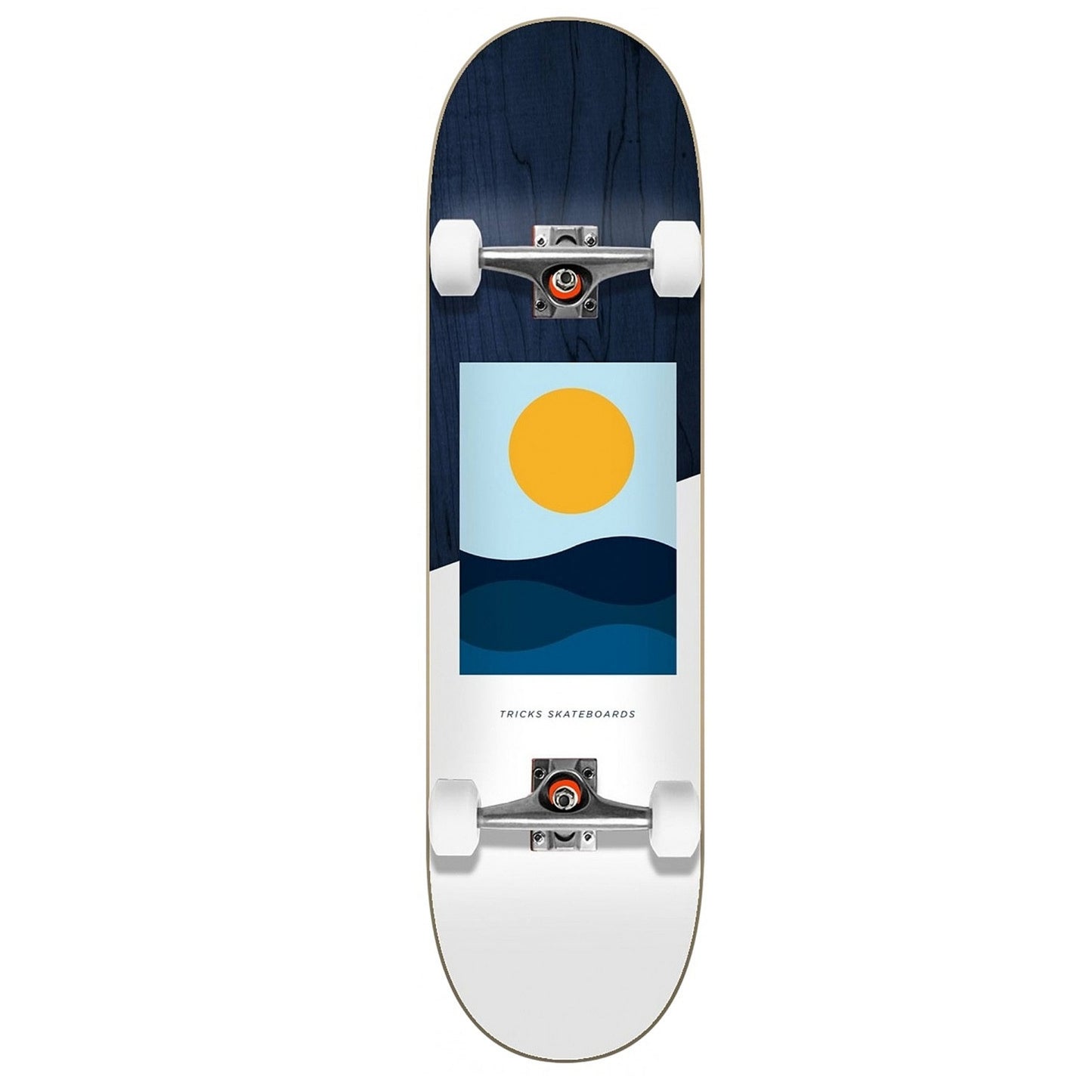 TRICKS - "Sea" - Starter Complete Skateboard - 8.0"